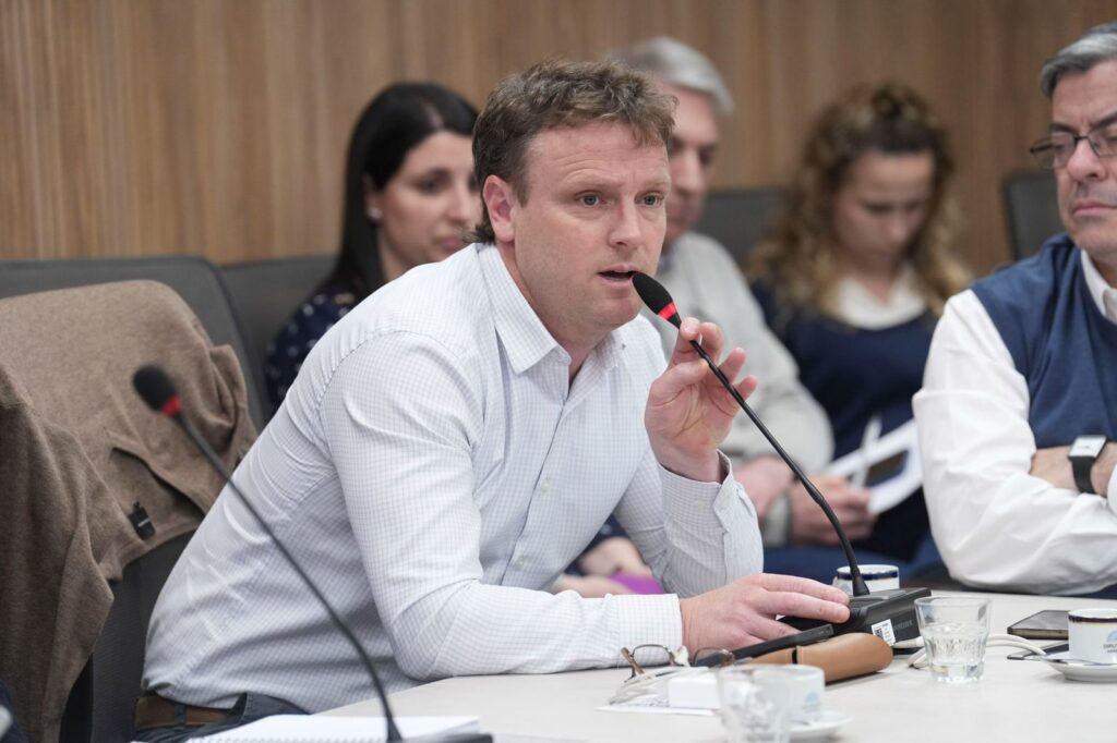 Maximiliano Wesner, el intendente de Olavarría que llevó el reclamo contra la eliminación de la Zona Fría al Congreso.
