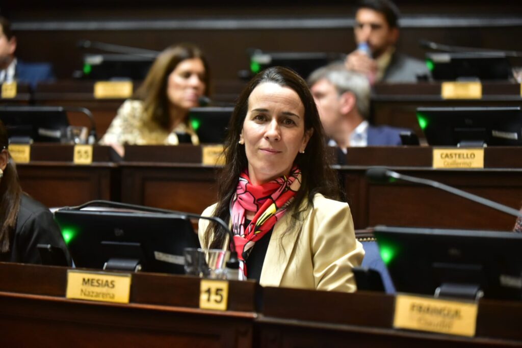 La diputada bonaerense del radicalismo, Nazarena Mesías, presentó un proyecto para modernizar el Banco Provincia.