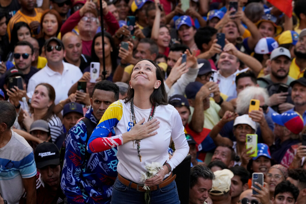 Legisladores bonaerenses celebraron el Premio Nobel de la Paz 2025 a la líder opositora venezolana María Corina Machado.