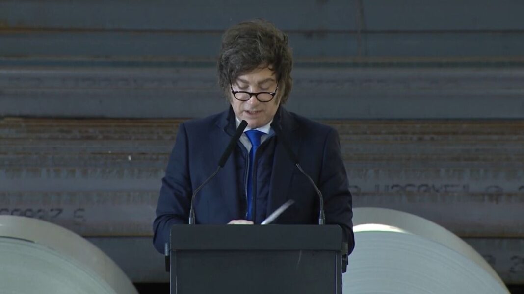 El presidente de la Nación, Javier Milei, lideró un acto en San Nicolás desde donde destacó el nuevo acuerdo económico con Estados Unidos.