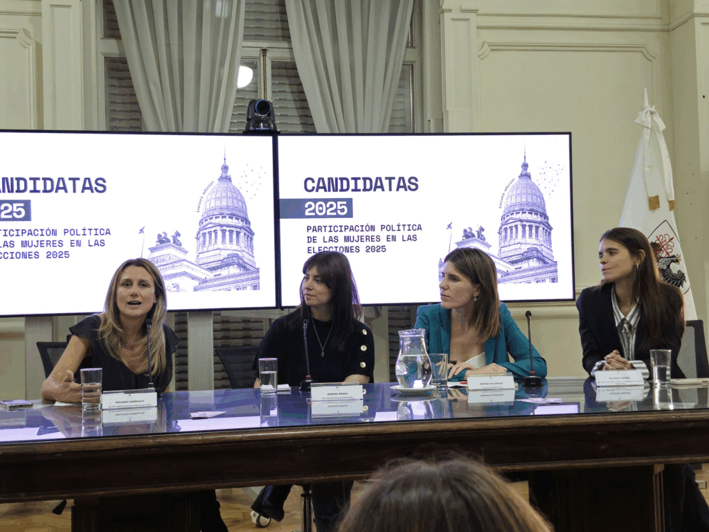La diputada Romina Braga defendió la paridad de género en la confección de listas.