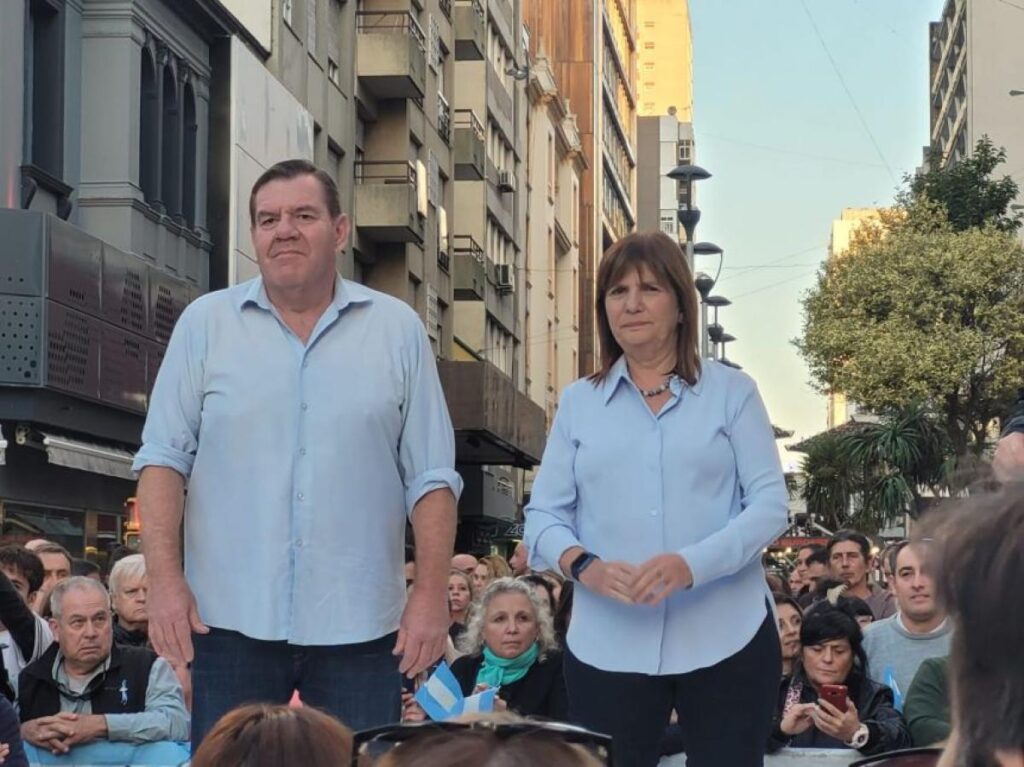 Patricia Bullrich no quiso confirmar a Guillermo Montenegro como nuevo ministro de Seguridad.