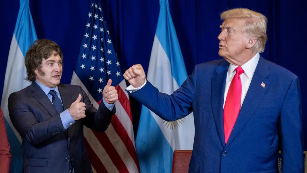 Donald Trump respaldó a Javier Milei y justificó la asistencia económica a la Argentina, con una frase que generó impacto político y financiero.