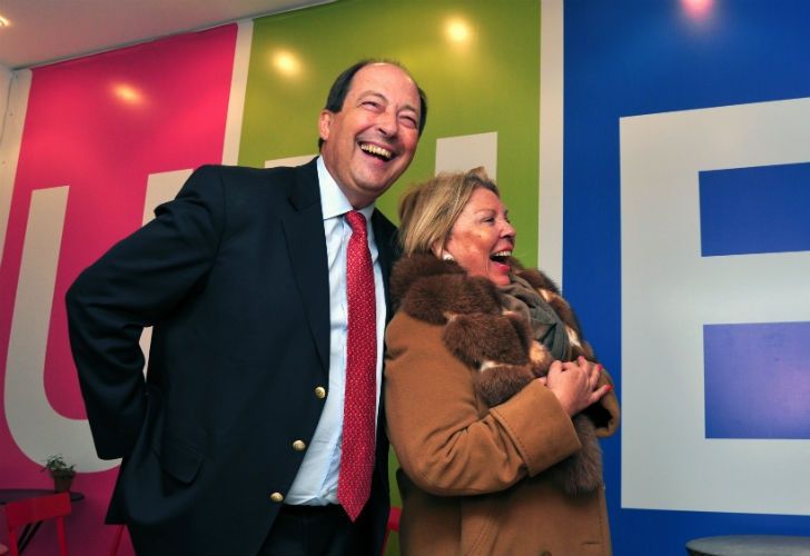 Sanz y Carrió, en tiempos de Cambiemos. Ahora, el dirigente mendocino apoyó la lista de la Coalición Cívica.
