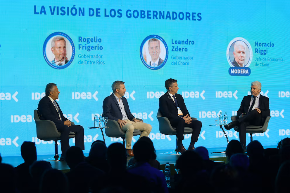 Gobernadores dialoguistas expusieron en el Coloquio de IDEA y volvieron a apoyar la gestión de Javier Milei.