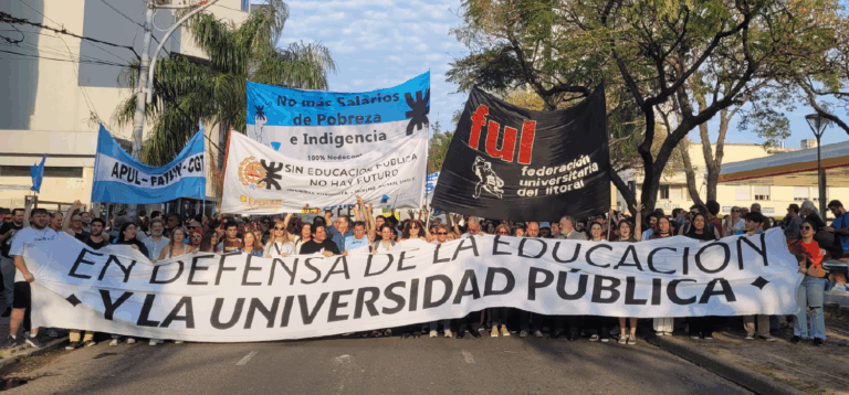 Soledad Alonso y Pablo Domenichini cargaron contra Javier Milei por la postergación de las leyes de educación y salud.