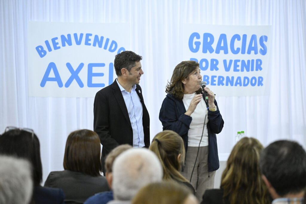 Kicillof visitó este miércoles municipios de la Cuarta sección, territorio de Florencio Randazzo donde aprovechó a lanzar críticas veladas hacia "Provincias Unidas".