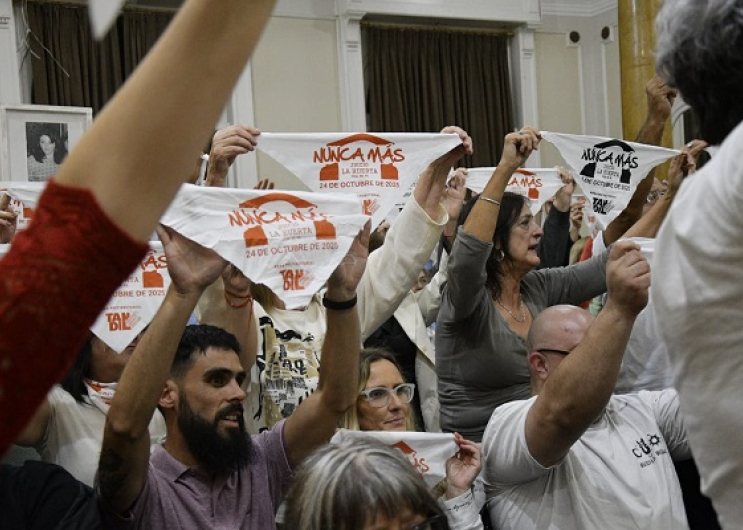 Desde Tandil, se leyó el veredicto del Juicio de La Huerta, en el que se condenó a prisión perpetua a varios genocidas de la última dictadura.