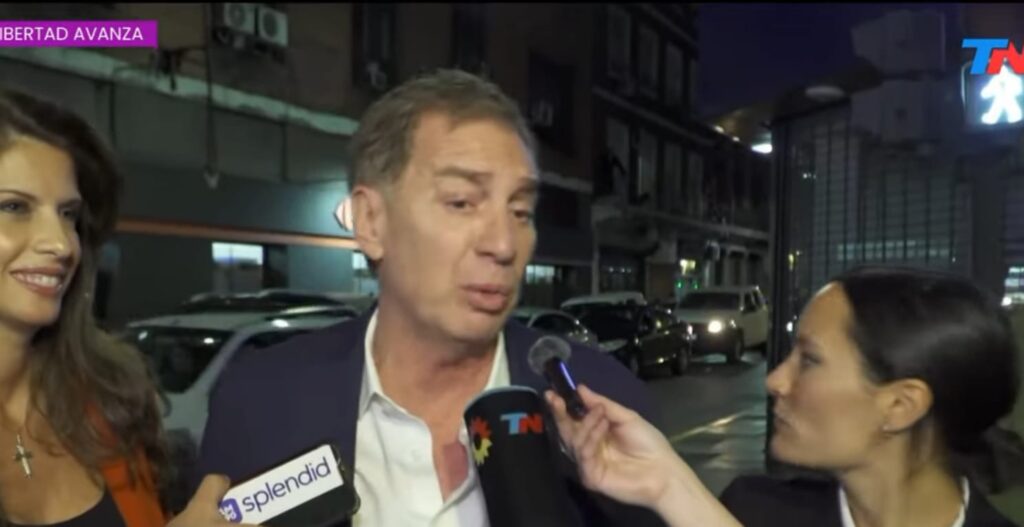 El candidato de LLA por la provincia, Diego Santilli, indicó que logró el objetivo de achicar la diferencia con Fuerza Patria.
