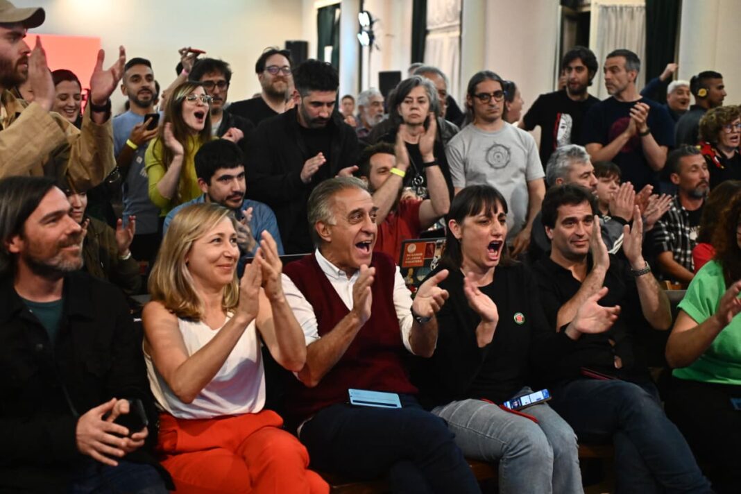 La Izquierda dio la sorpresa en las elecciones legislativas de este domingo al posicionarse como tercera fuerza en la provincia de Buenos Aires.