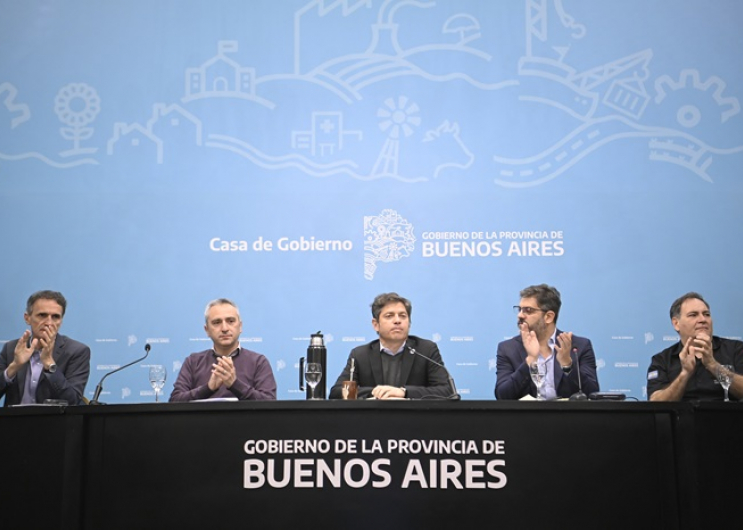 Kicillof presentará el Presupuesto este lunes a las 14.30, en el Salón Dorado de Gobernación.
