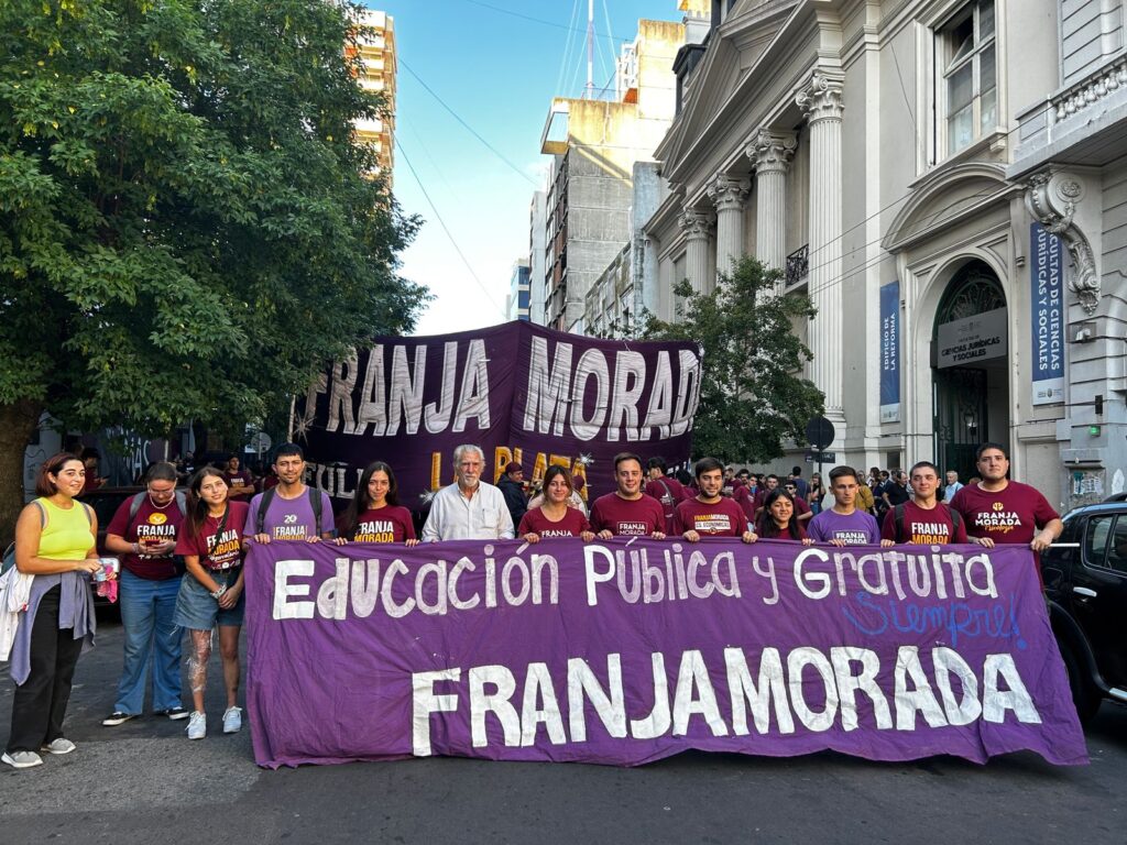 La lista que tiene más facultades, Franja Morada, llega debilitada a las elecciones de la UNLP