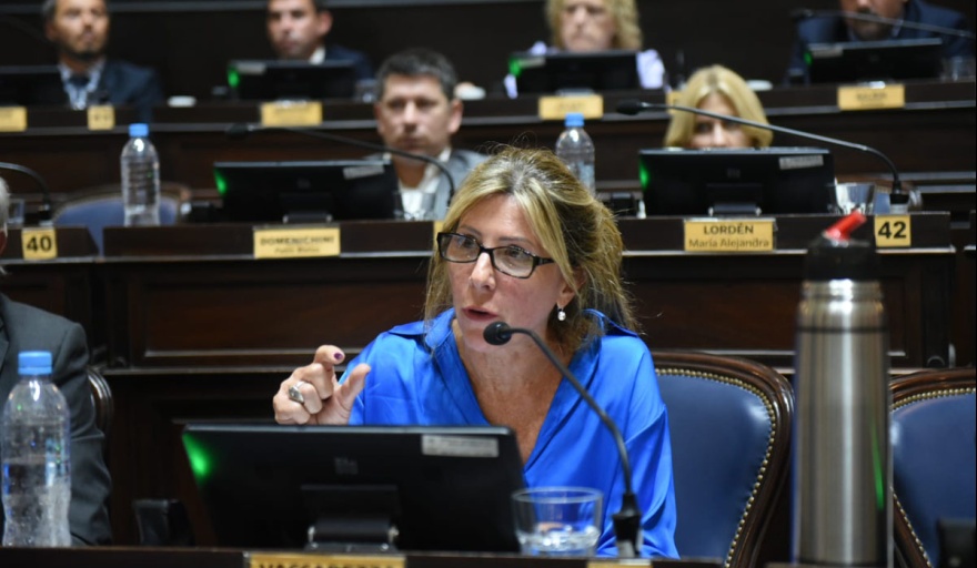 La diputada monzoísta, Silvina Vaccarezza (UCR + Cambio Federal).