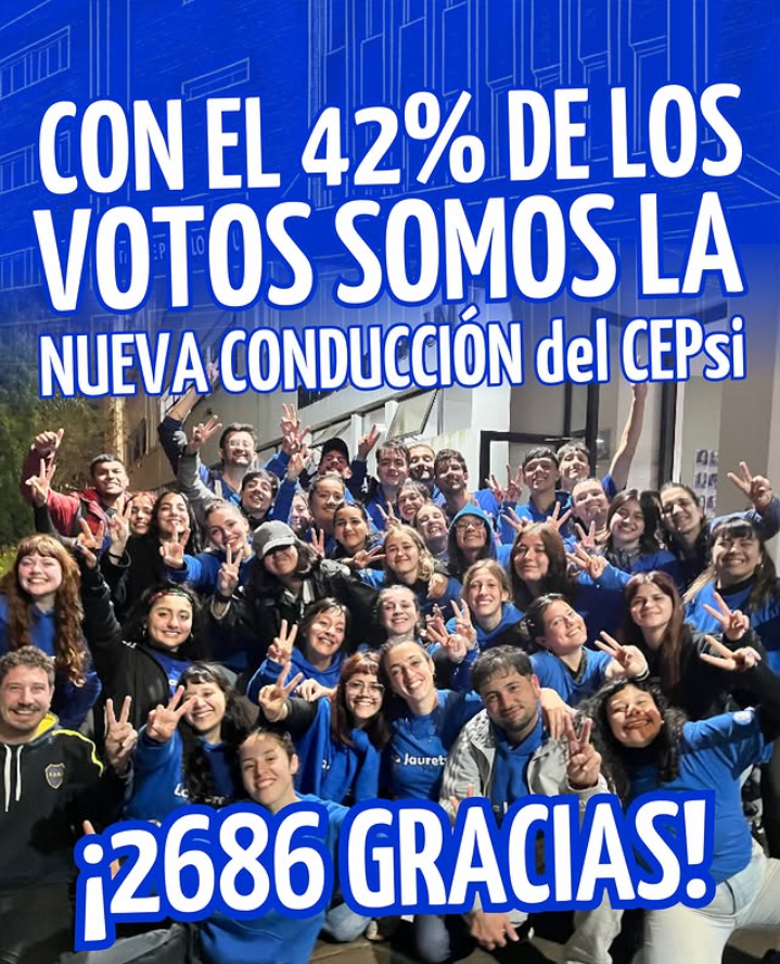 
Antes de los resultados oficiales, La Jauretche salió a festejar el gran batacazo de las elecciones de la UNLP.