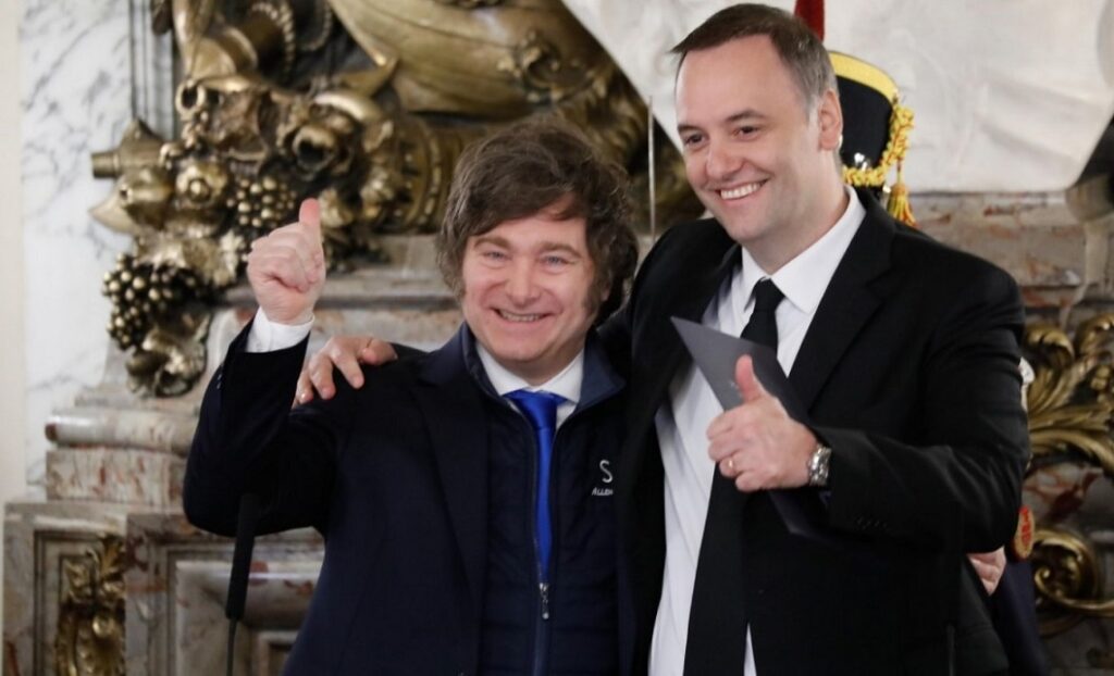Esta semana el nuevo ministro del Interior nacional, Diego Santilli, dará su juramento al presidente, Javier Milei, en Casa Rosada. 
