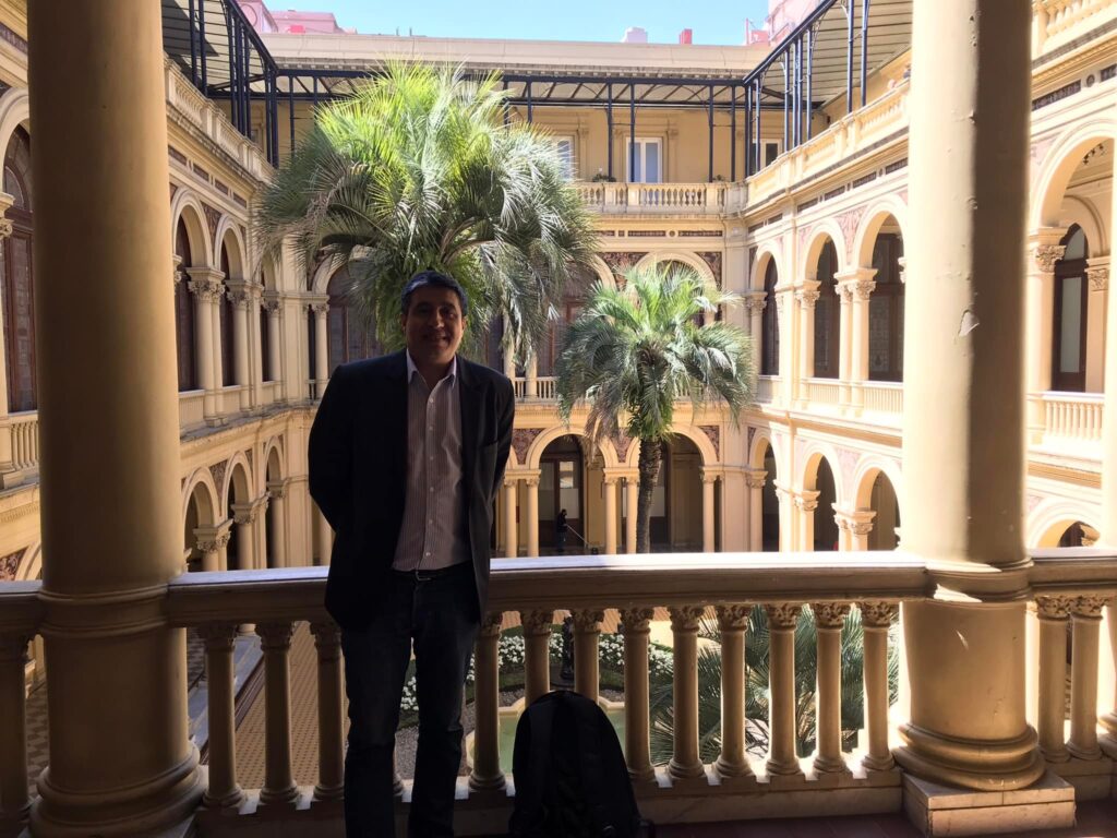 
Lorenzo Gómez, presidente de la Confederación de Profesionales de Seguridad e Higiene. 