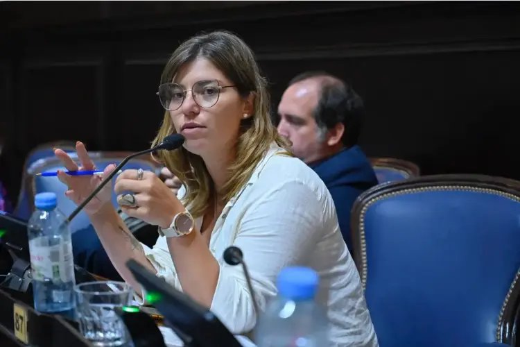 La legisladora de la Coalición Cívica bonaerense, Romina Braga.