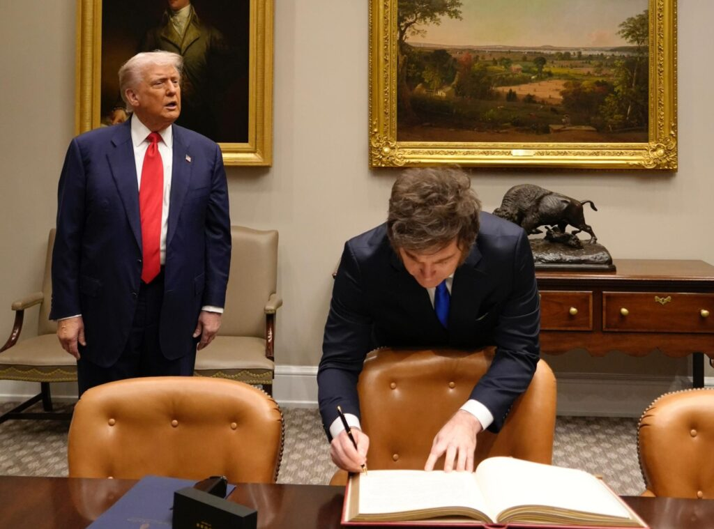 El diputado Gustavo Pulti repudió el acuerdo comercial de Argentina con Estados Unidos (EE.UU). 
