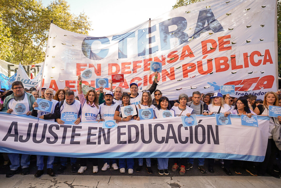 Desde el gremio plantearon que el borrador de Ley de Libertad Educativa pretende “eliminar la figura del Estado como garante principal del derecho a la educación