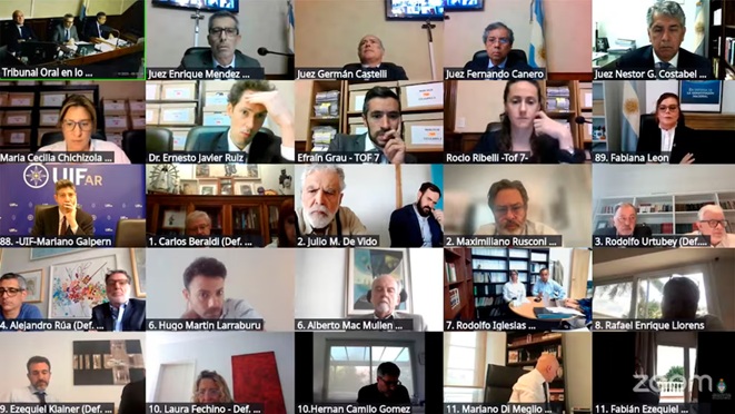 Causa cuadernos: este martes comenzó la cuarta audiencia del juicio.