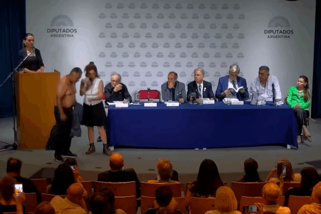 Evento antivacunas. 