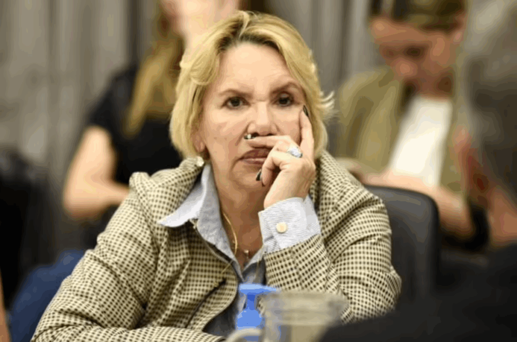 La diputada nacional chaqueña del PRO, Marilú Quiroz, que organizo un evento antivacunas en el Congreso.