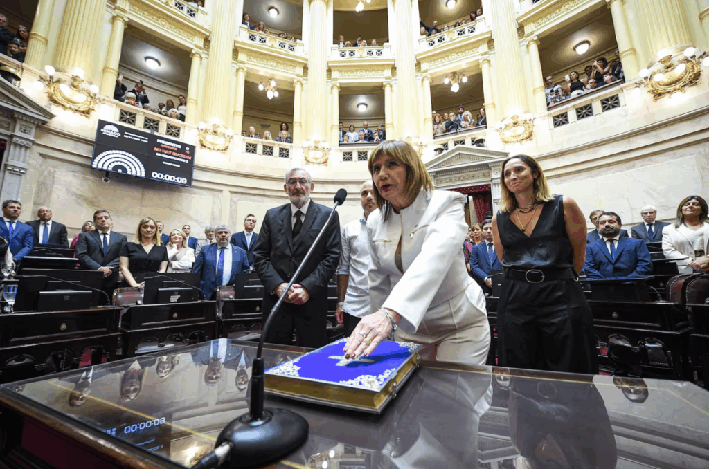 Patricia Bullrich oficializó su salida del Ministerio de Seguridad con una carta dirigida al presidente, Javier Milei, para ocupar su banca en el Senado. 