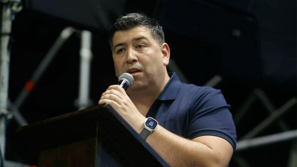 El integrante del nuevo triunvirato de la CGT, Cristian Jerónimo.