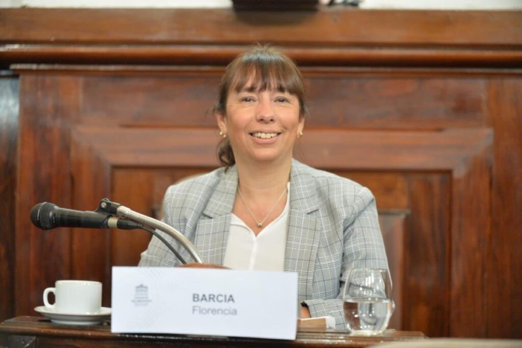 La actual concejal del PRO de La Plata, la exsenadora bonaerense Florencia Barcia, fue víctima de un robo en su propio hogar.  