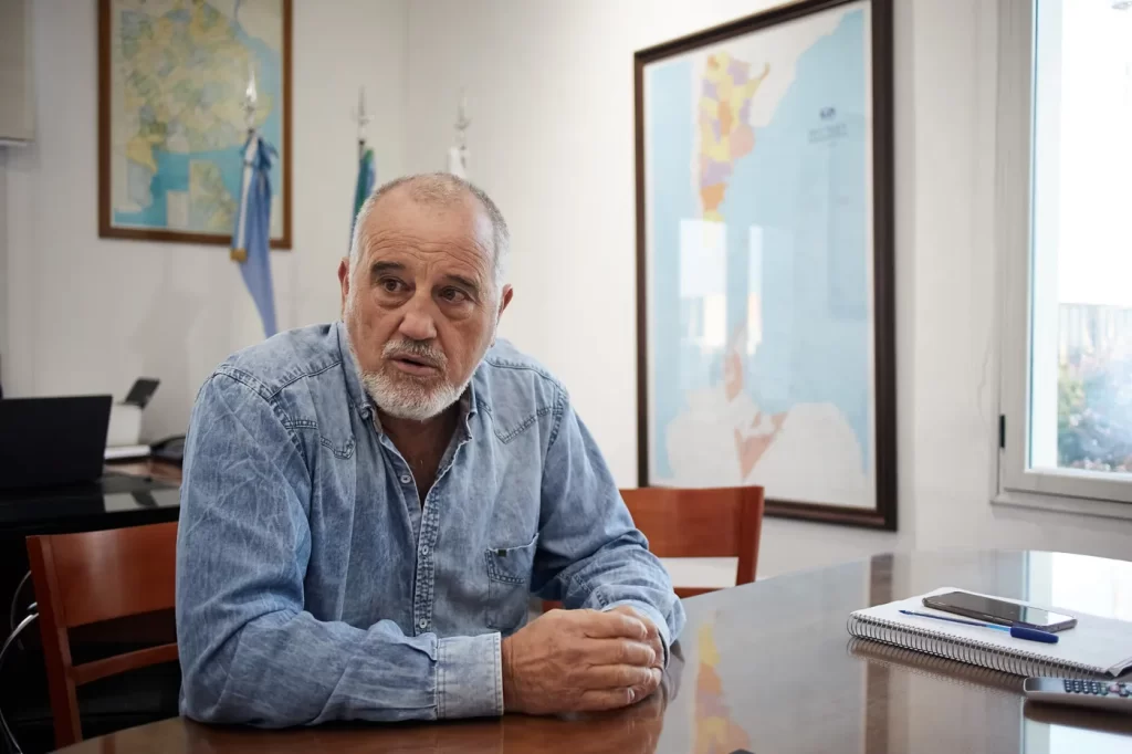 
José Lojo, el presidente del Puerto La Plata. 