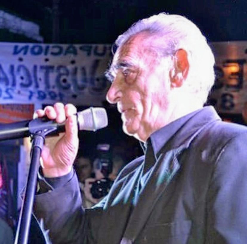 Rubén Leguizamón fue un importante dirigente peronista de La Plata, principalmente en el barrio de Tolosa.
