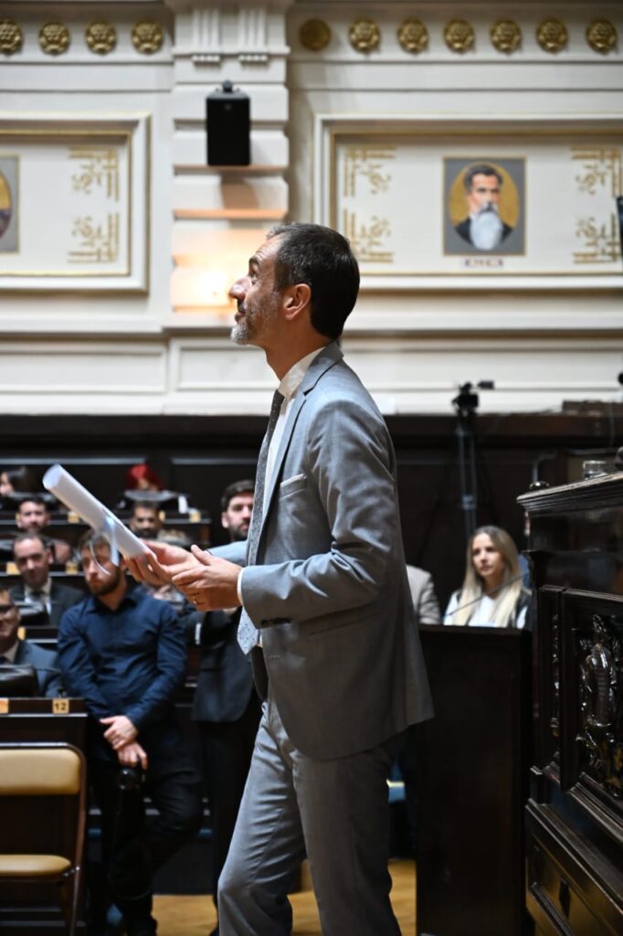El diputado electo por la Cuarta sección electoral, Pablo Petrecca (Somos Buenos Aires).