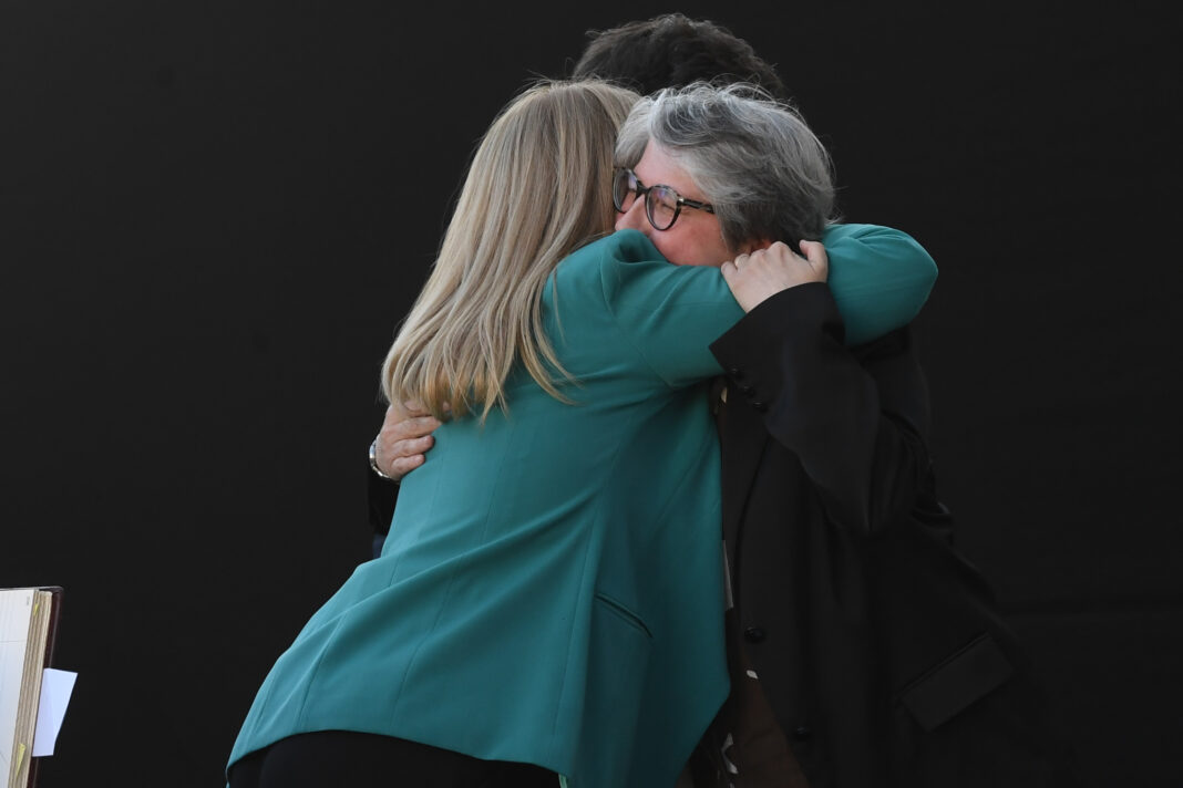 Verónica Magario le dio la bienvenida a Flavia Terigi a la Dirección de Cultura y Educación, y celebró la gestión de Alberto Sileoni, el funcionario saliente.