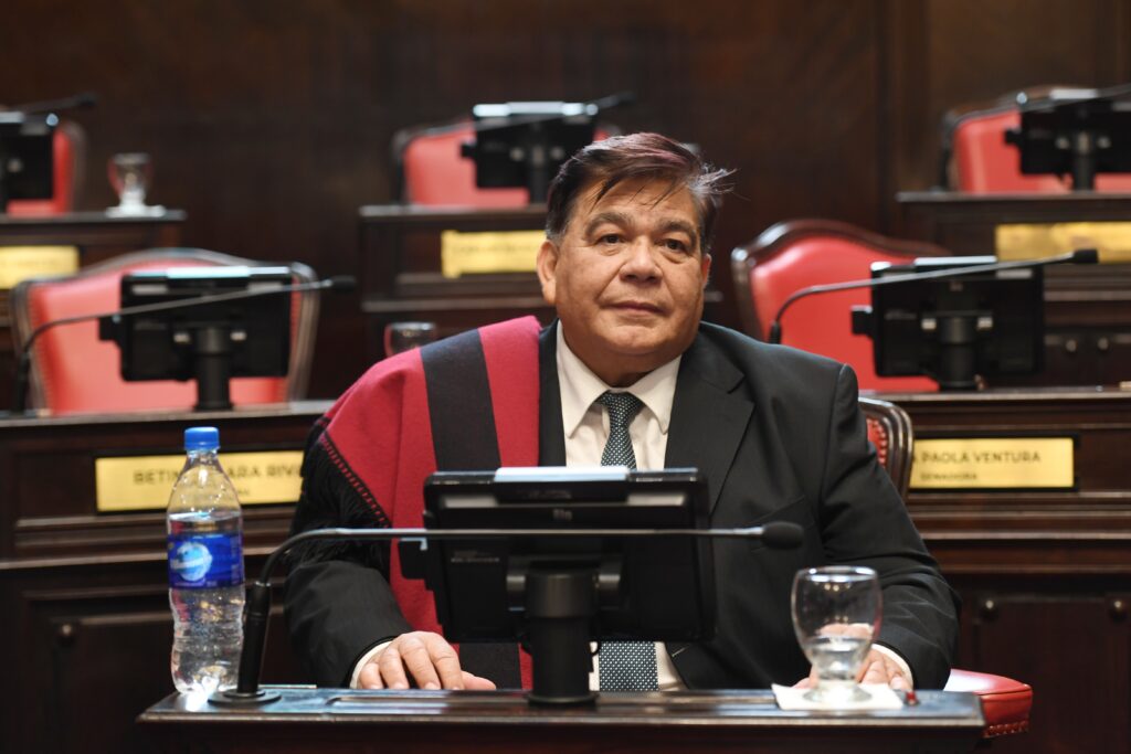 El peronista Mario Ishii. 