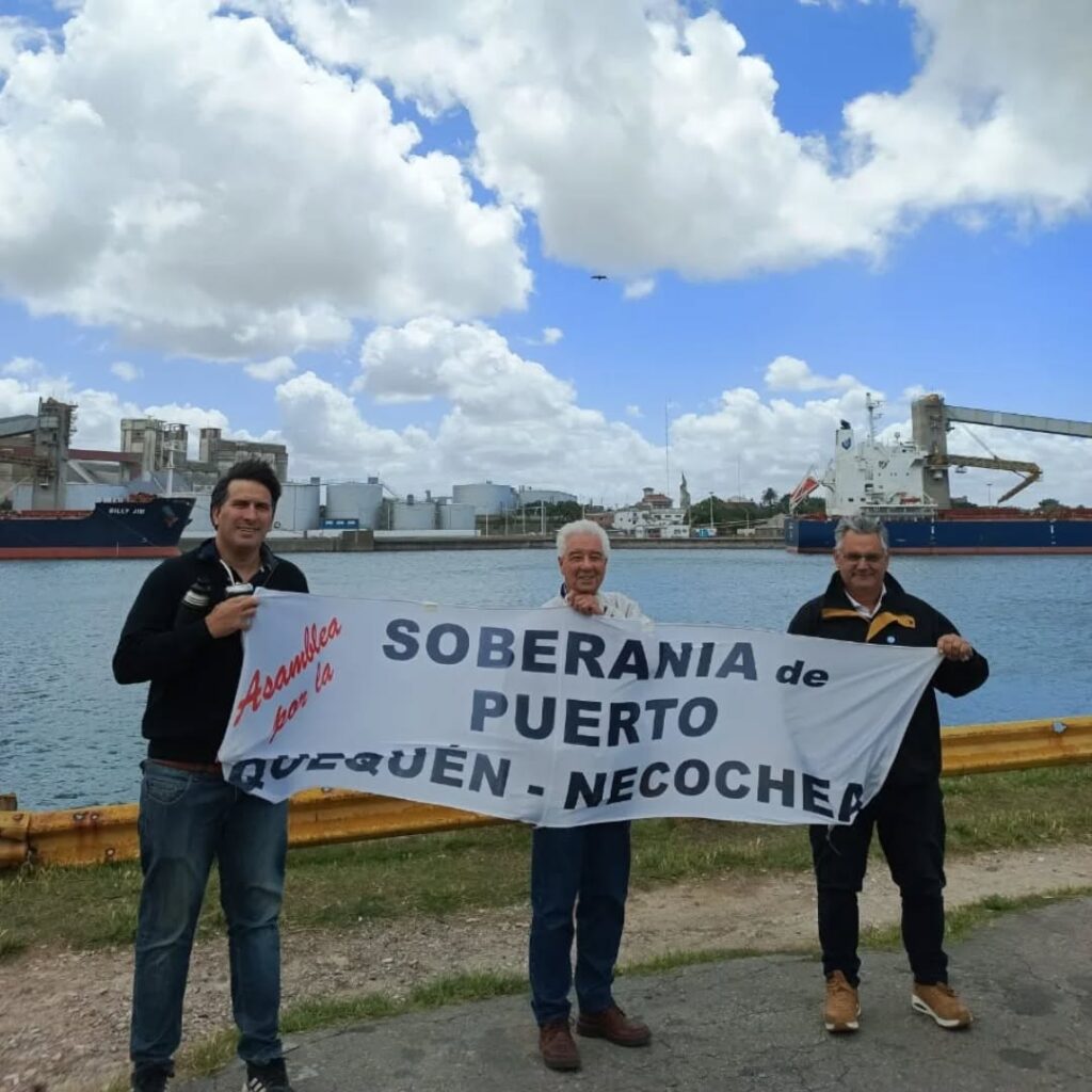 La Asamblea por la Soberanía del Puerto Quequén exige la intervención urgente del Gobernador Axel Kicillof en el Consorcio de Gestión.