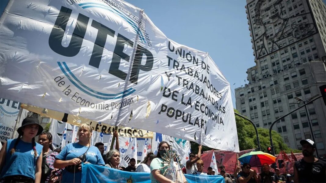 Los movimientos sociales nucleados en la UTEP confirmaron su participación en la marcha contra la reforma laboral convocada por la CGT y las dos CTA.