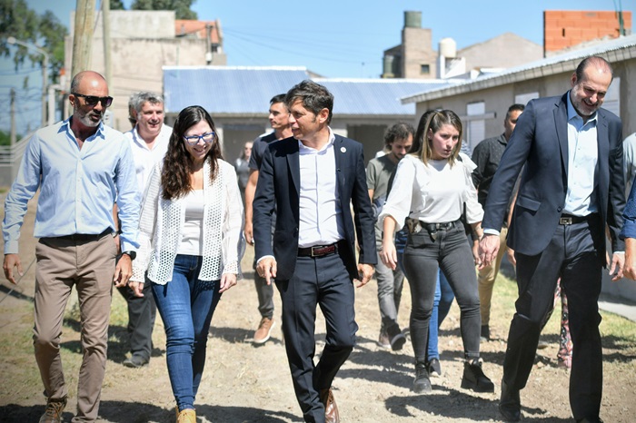 Kicillof estará en Tandil junto con su ministra de Hábitat y Desarrollo Urbano, Silvina Batakis.