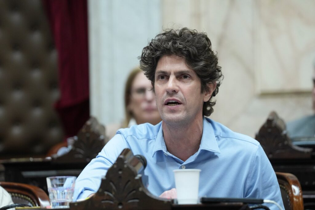 El diputado de Provincias Unidas, Martín Lousteau, fue uno de los legisladores que cuestionó el DNU del Gobierno nacional sobre la ampliación de facultades de la SIDE.
