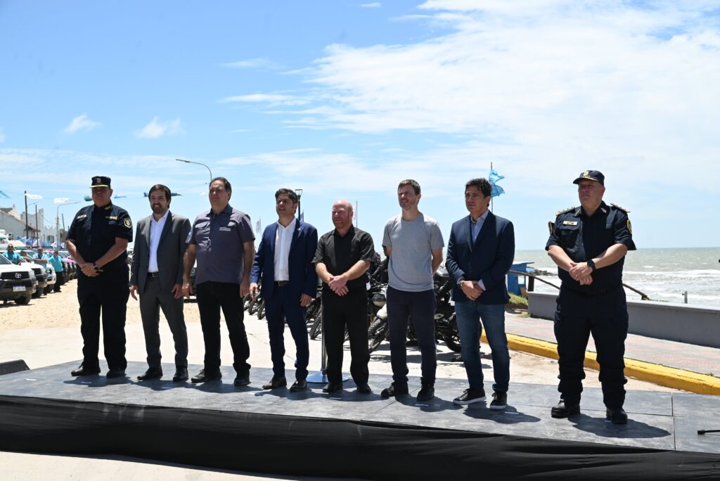 El gobernador Axel Kicillof presentó el Operativo Sol el pasado 19 de diciembre en Santa Clara del Mar.