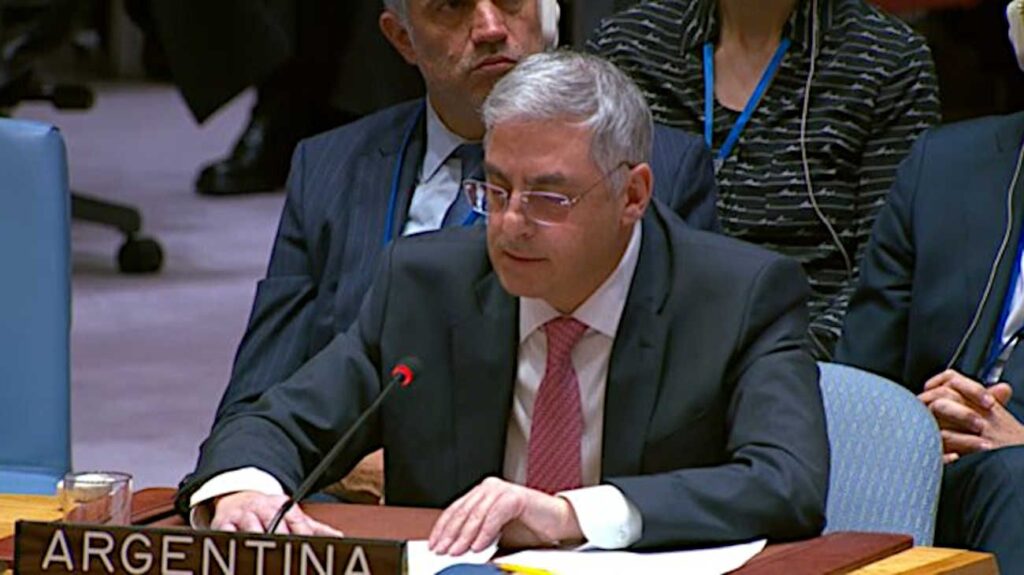 El embajador de Argentina en la ONU respaldó la intervención de Estados Unidos en Venezuela y quedó aislado del rechazo efectuado por los países latinoamericanos.