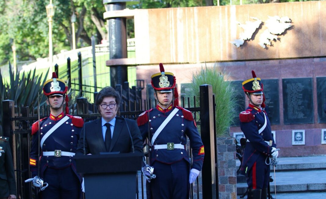 El Centro de Ex Combatientes Islas Malvinas La Plata (CECIM) denunció penalmente a Javier Milei por sus dichos sobre los isleños malvinenses.