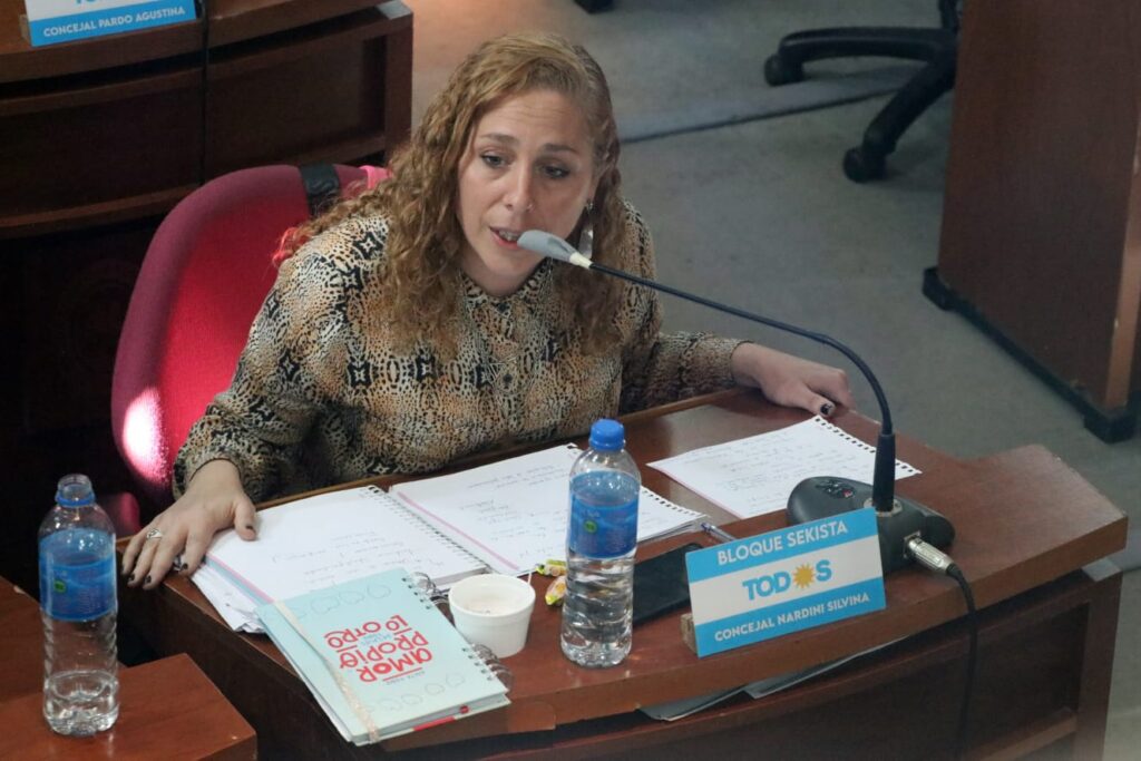 Silvina Nardini, la ex concejal de Ensenada que el pasado 10 de diciembre asumió una banca en la Legislatura bonaerense.
