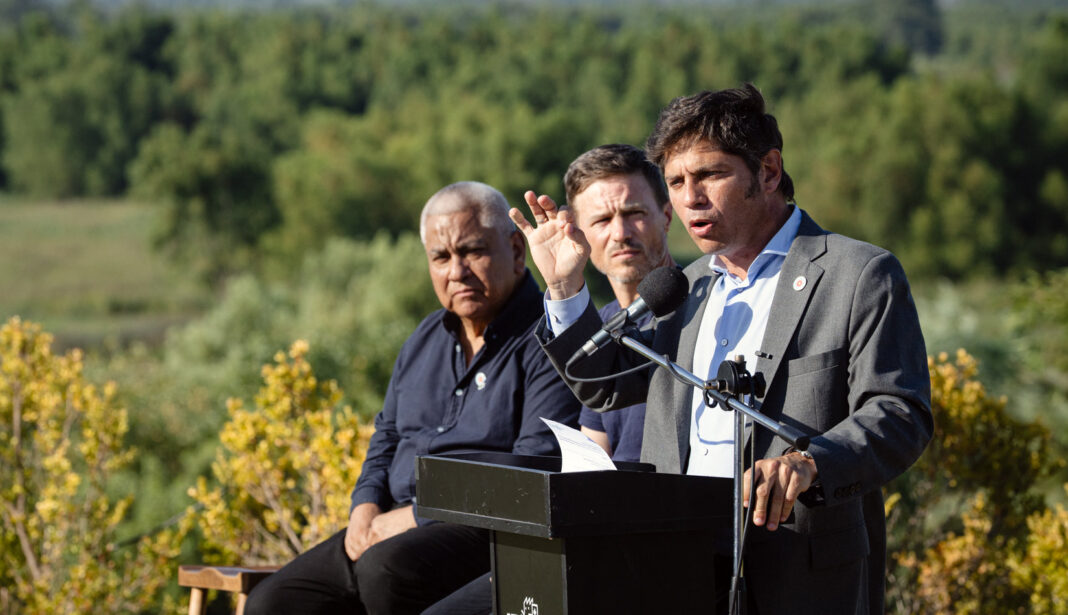 Desde San Pedro, el gobernador Axel Kicillof volvió a cuestionar a Milei por la caída de actividad en el sector turístico y productivo.