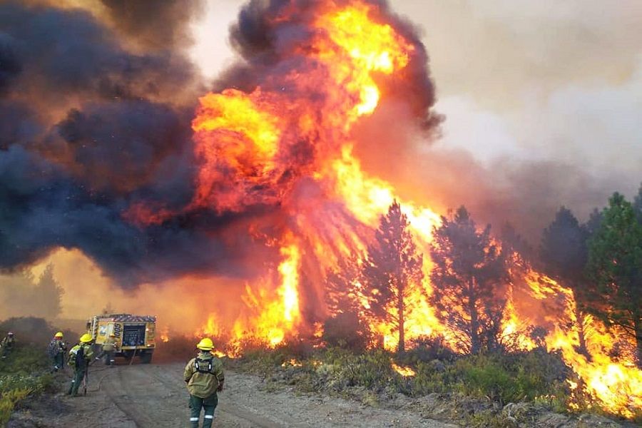 Incendios en la Patagonia sostienen la emergencia activa en cuatro parques nacionales.