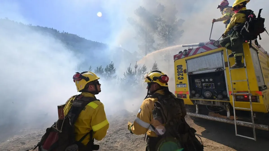 La diputada Priscila Minnaard destacó el rol de los bomberos voluntarios ante los incendios en la Patagonia. 