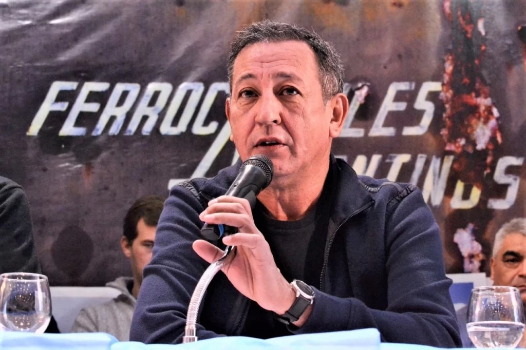 El titular de La Fraternidad, Omar Maturano, mantiene su reclamo por la emergencia del sector ferroviario.