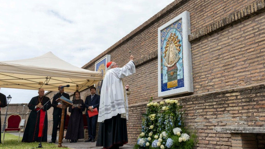 La diputada Sallaberry busca declarar de interés provincial la entronización de la Virgen de Luján en el Vaticano, un deseo del papa Francisco.
