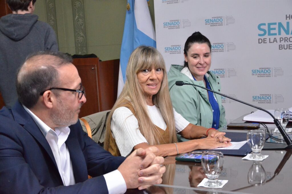
Laura Clark, la senadora de Unión por la Patria que busca reinstalar el debate para frenar la ludopatía infantil. 