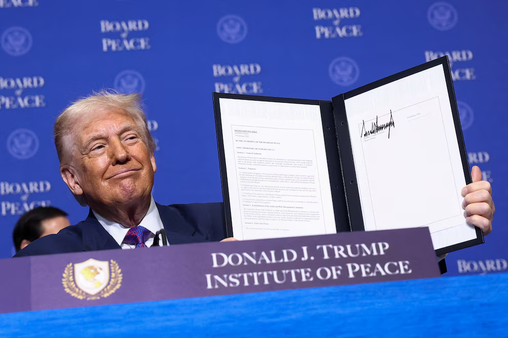 El presidente Javier Milei participó de la primera sesión del Consejo de la Paz en Washington DC y ofreció a su par norteamericano, Donald Trump, el envió de tropas humanitarias a Gaza.