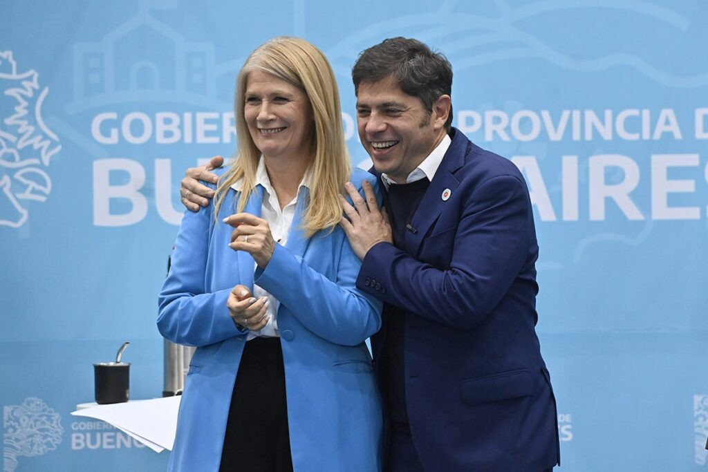 Axel Kicillof y Verónica Magario se quedaron con la conducción del PJ bonaerense.